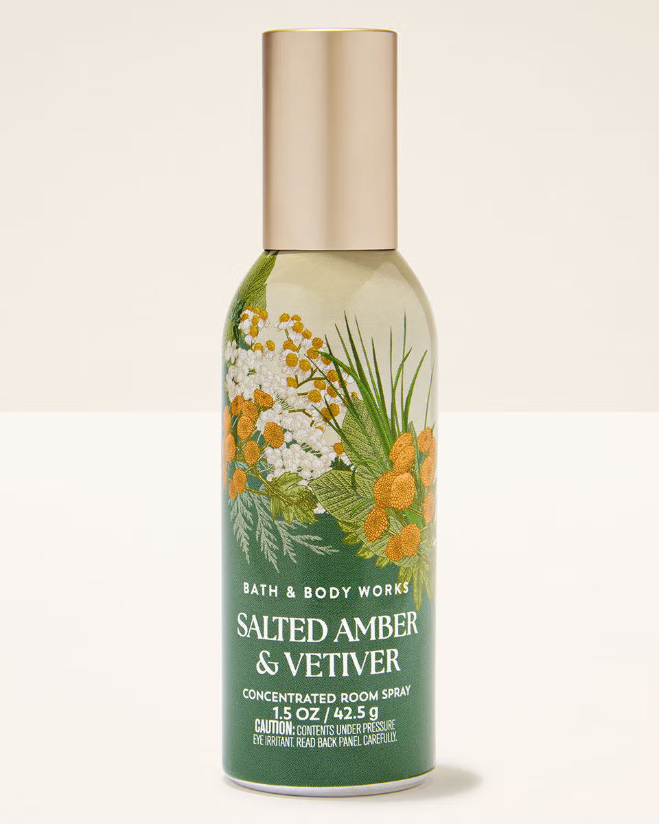 Salted Amber & Vetiver Concentrated Room Spray
