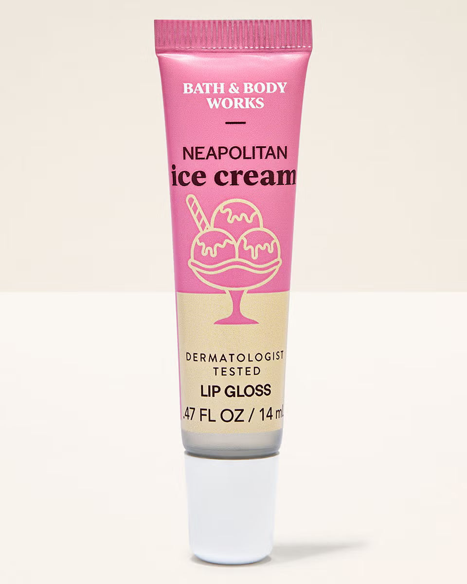 Neapolitan Ice Cream Lip Gloss