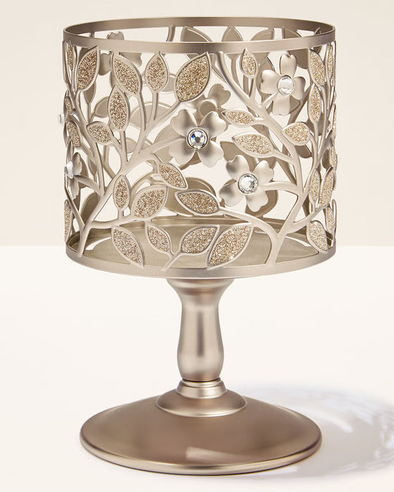 Dogwood Pedestal 3-Wick Candle Holder