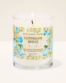 Clothesline Breeze Single Wick Candle