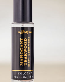 Mahogany Teakwood Mini Cologne