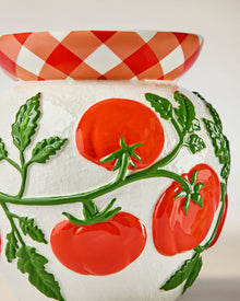 Tomato Vine Pedestal 3-Wick Candle Holder