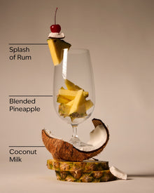 Coconut Piña Colada Single Wick Candle