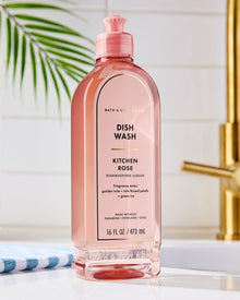 Kitchen Rose Dish Wash